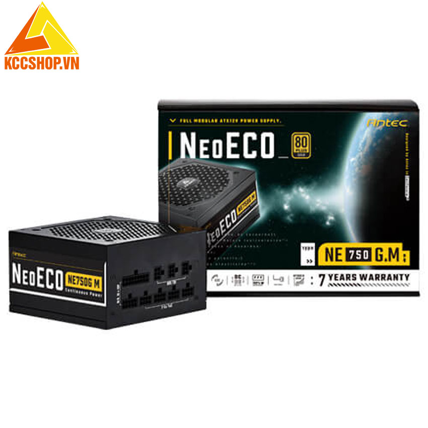 Nguồn máy tính Antec NEO ECO NE750G M 80 Plus Gold – 750W Modular
