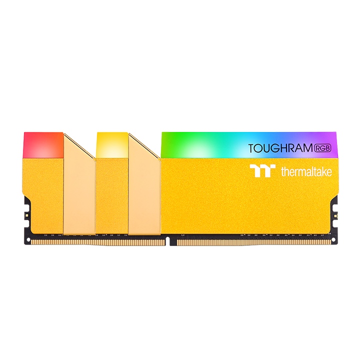 RAM TOUGHRAM RGB Memory DDR4 3600MHz 16GB (8GB x2)-Metallic Gold