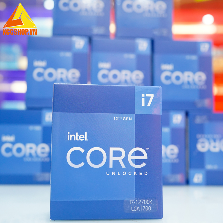 CPU Intel Core i7 12700K Hàng chính hãng (5.00GHz, 12 Nhân 20 Luồng, 25M Cache, Alder Lake) - Socket Intel LGA 1700