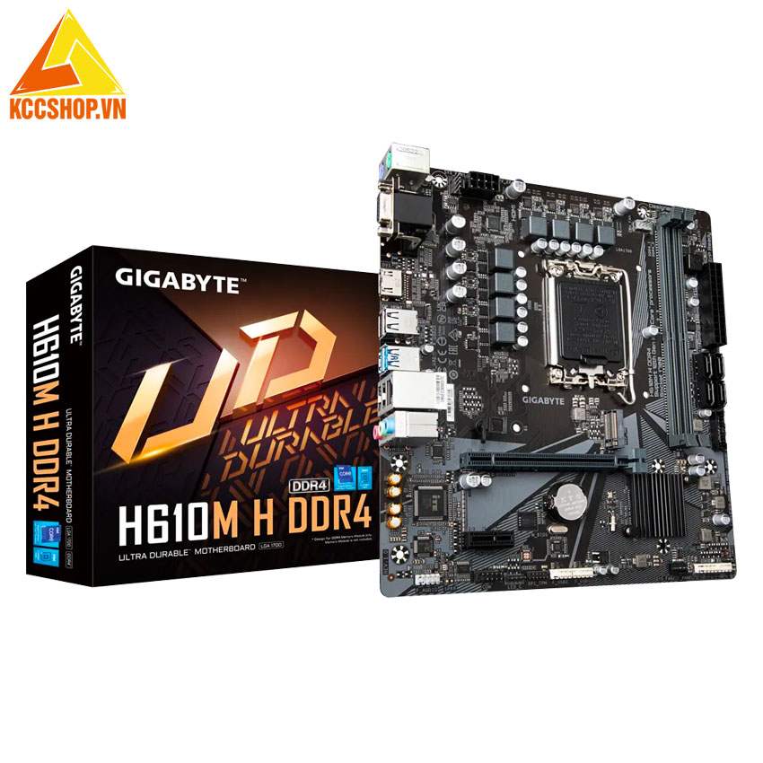 Mainboard Gigabyte H610M H DDR4 (Intel B610, Socket 1700, m-ATX, 2 khe RAM DDR4)