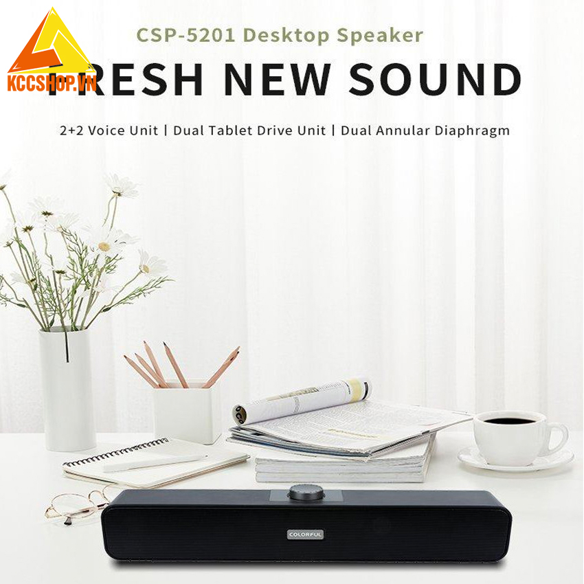 LOA COLORFUL Soundbar CSP-5201 Desktop Speaker
