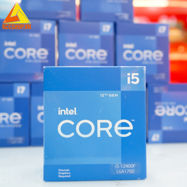 CPU Intel Core i5-12400F Hàng Chính Hãng (Upto 4.4Ghz, 6 nhân 12 luồng, 18MB Cache, 65W) - Socket Intel LGA 1700)