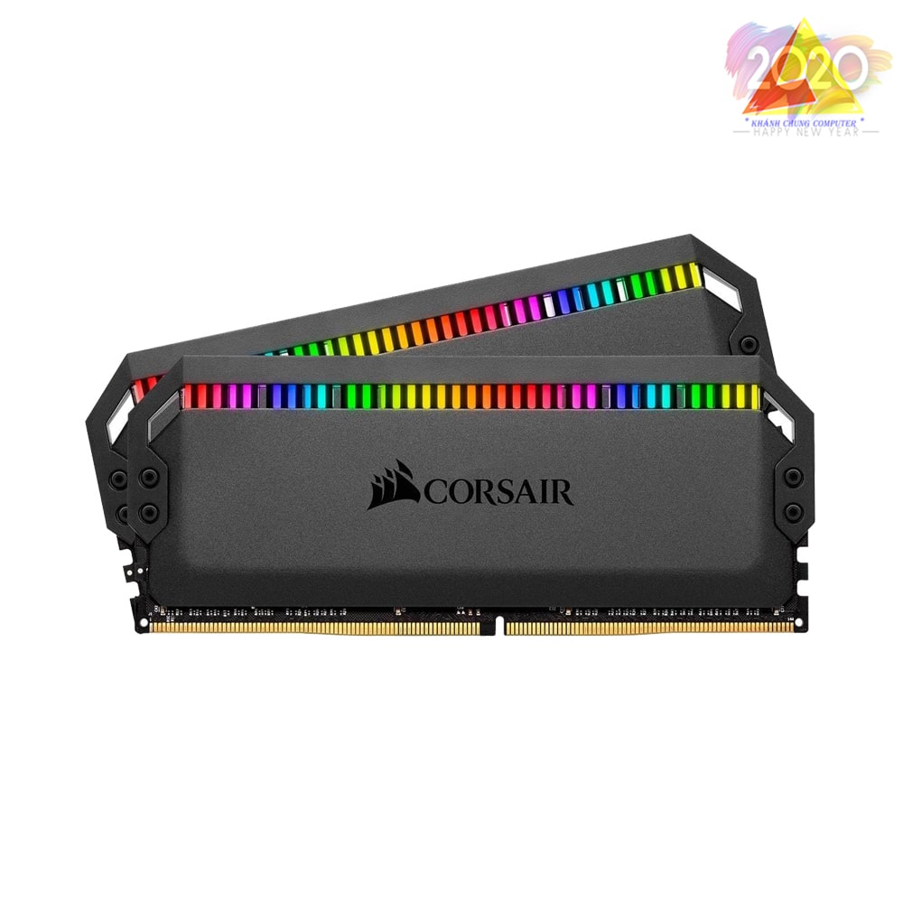 RAM CORSAIR Dominator RGB16GB (8GBx2) DDR4 3200MHz CMT16GX4M2E3200C16