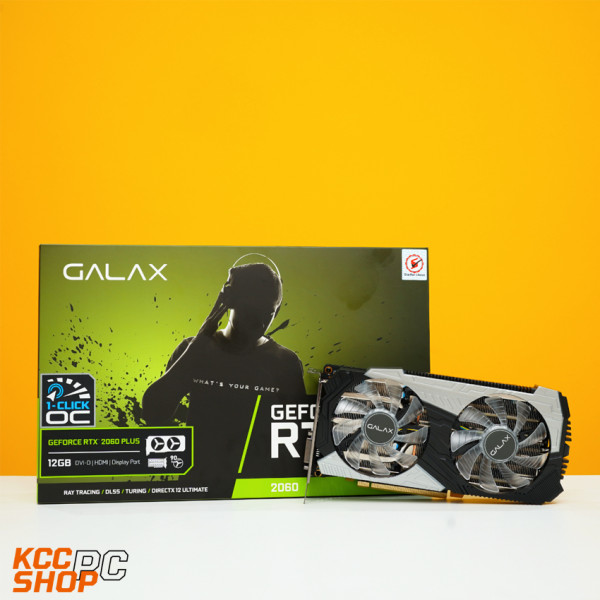 VGA Galax RTX 2060 12G GDDR6 Plus (1-Click OC)