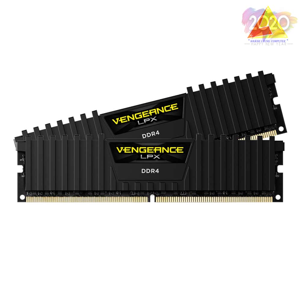 RAM 16Gb (1x16GB) DDR4 2666MHz CORSAIR Vengeance LPX CMK16GX4M1A2666C16