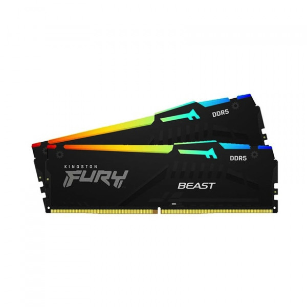 RAM Kingston Fury Beast RGB 16GB (2x8GB) bus 5600 DDR5 (KF556C40BBAK2-16)