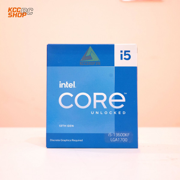 CPU Intel Core i5 13600KF (3,50 Ghz, up to 5.10GHz, 14 Nhân 20 Luồng, 24 MB Cache, Raptor Lake S)
