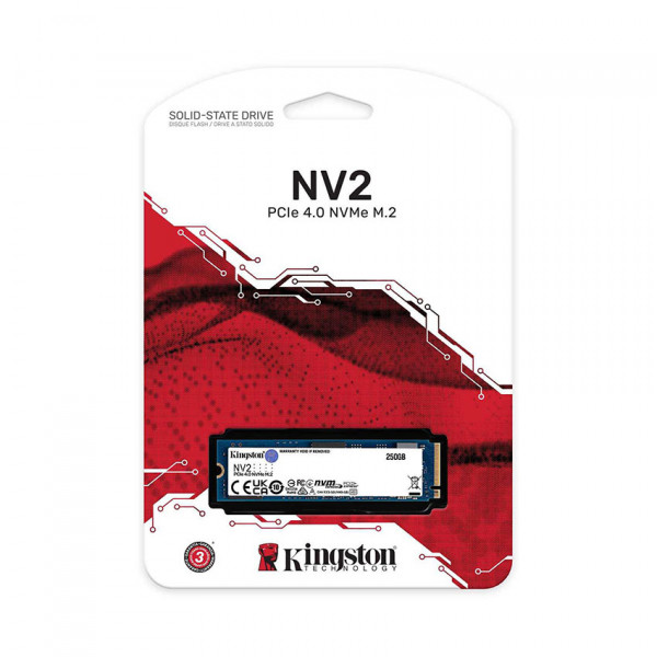 Ổ cứng SSD Kingston NV2 500GB PCIe 4.0 x4 NVMe M.2 (SNV2S/500G)