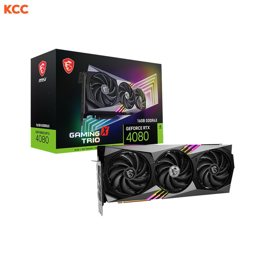 VGA MSI RTX 4080 16GB GDDR6X GAMING X TRIO