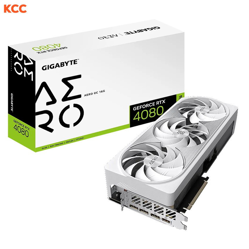 VGA Gigabyte GeForce RTX 4080 16GB AERO OC ( GV-N4080AERO OC-16GD )