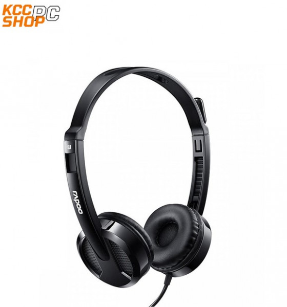 Tai nghe Rapoo H100 Wired Stereo headset Black