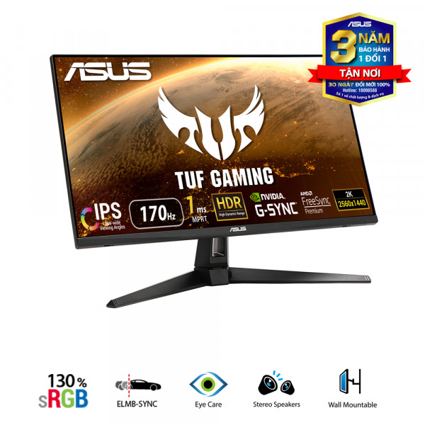 Màn Hình Máy Tính Asus Tuf Gaming Vg27aq1a