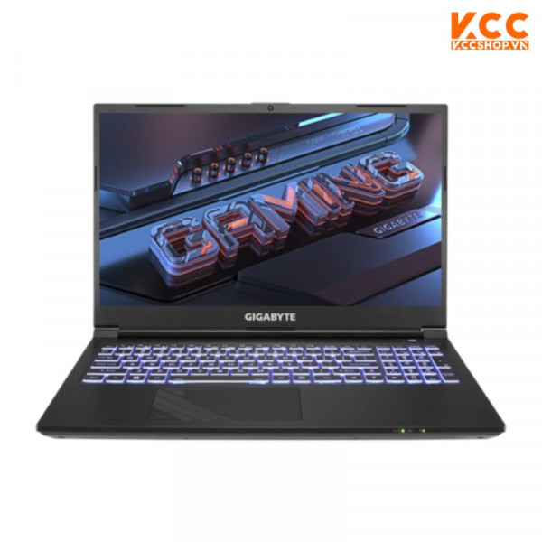 Laptop Gaming GIGABYTE G5 VE (G5 ME-51VN263SH) (i5-12500H, 8GB, 512GB SSD, 15.6" FHD IPS 144Hz,RTX 3050Ti 4GB GDDR6, Win 11, Black, 2Yrs)