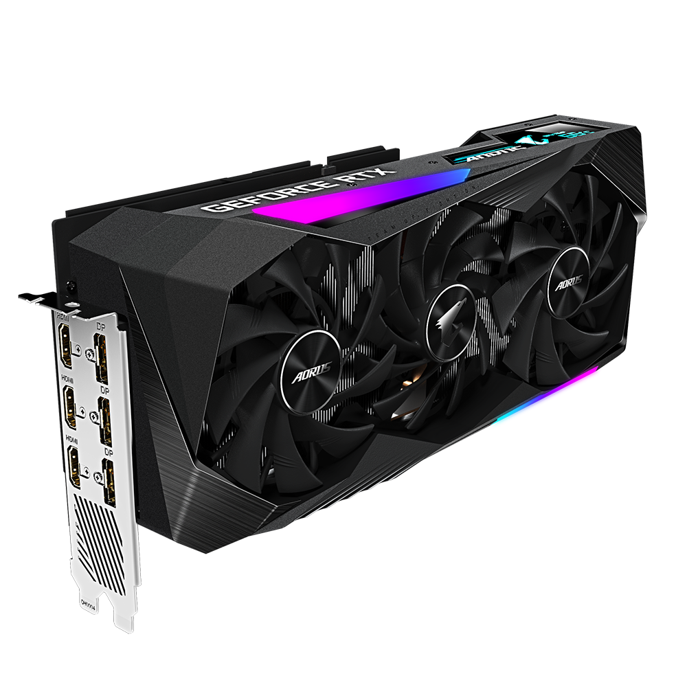 VGA GIGABYTE AORUS GeForce RTX 3060 Ti MASTER 8G (GV-N306TAORUS M-8GD)