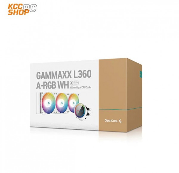 Tản nhiệt  Deepcool  AIO liquid CPU Cooler GAMMAXX L360 A-RGB WH