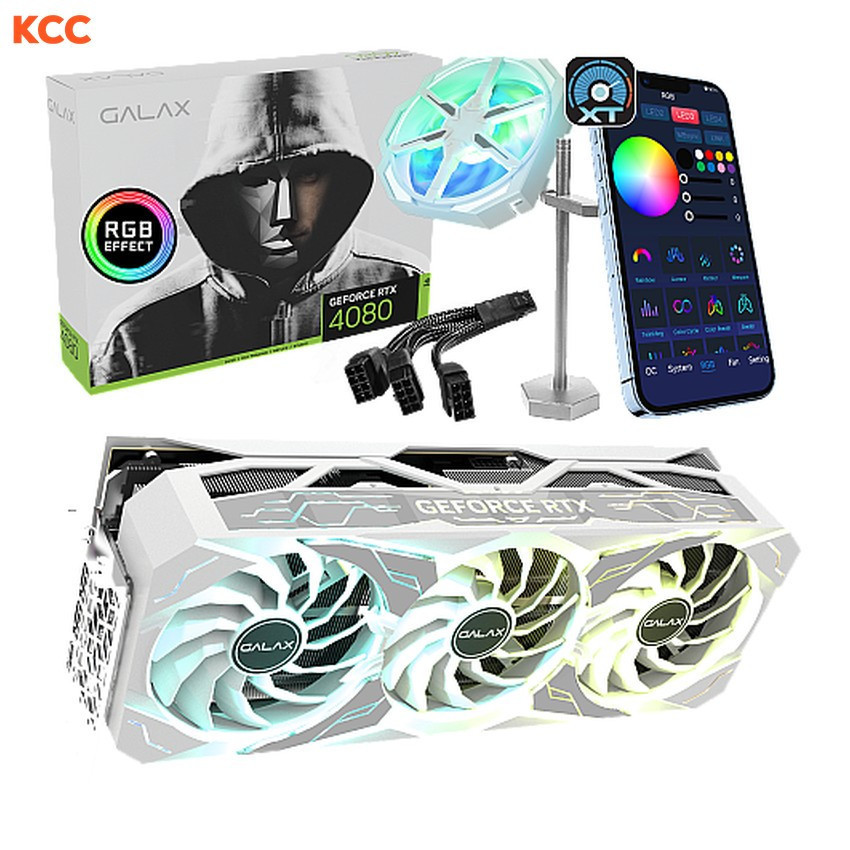 VGA GALAX GeForce RTX 4080 16GB SG White 1-Click OC