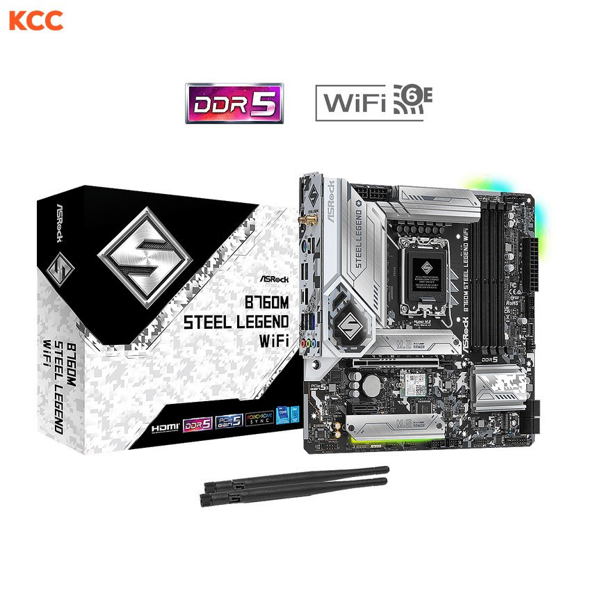 Mainboard ASROCK B760M Steel Legend WiFi (DDR5)