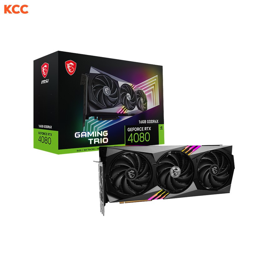 VGA MSI GeForce RTX 4080 16GB GAMING TRIO