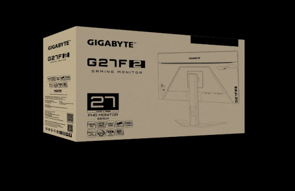 Màn hình Gigabyte G27F 2- EK/EU 27 inch FHD IPS 165Hz