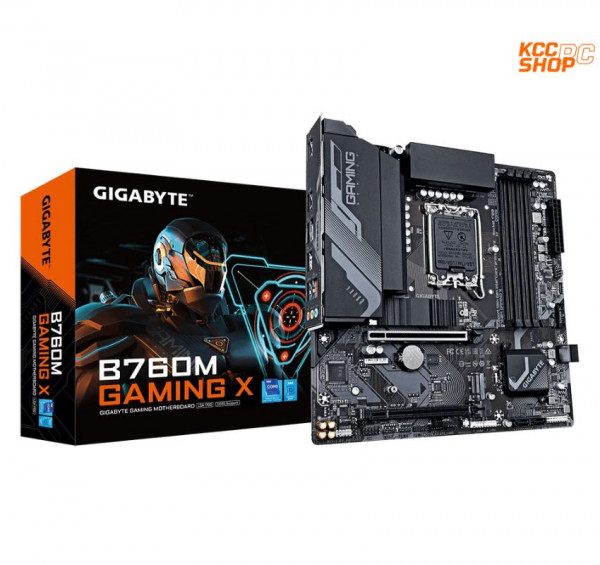 Mainboard GIGABYTE B760M GAMING X DDR5 (Intel B760M / Socket 1700 / 128 GB / Micro ATX)