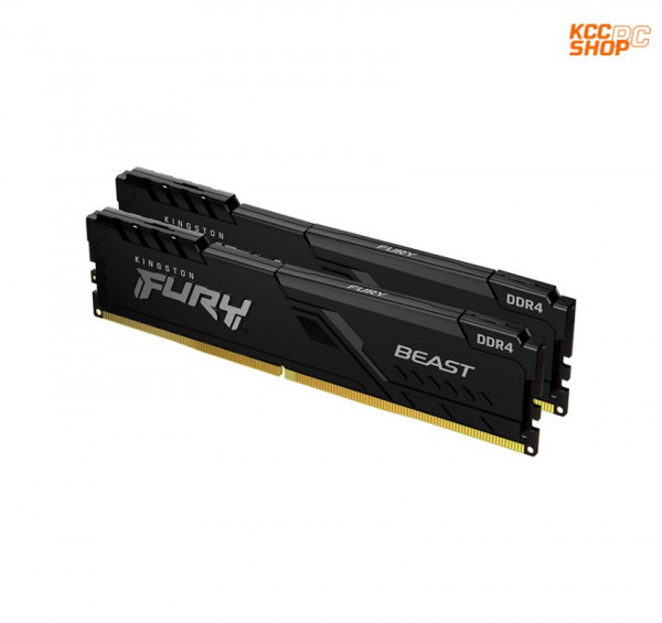 Ram Desktop Kingston Fury Beast (KF436C18BBK2/64) 64GB (2x32GB) - DDR4 3600MHz