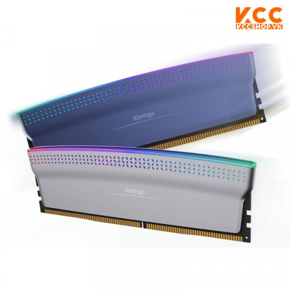 Ram KIMTIGO RGB 32GB (16Gb x 2) DDR4 3600 (KMKUAGF683600Z3-S)