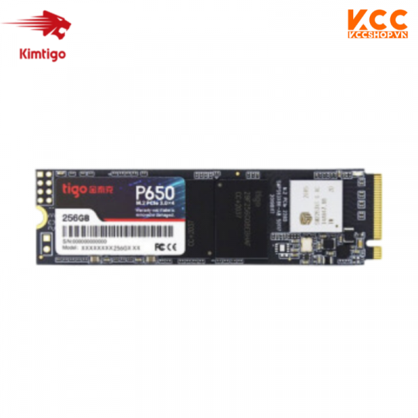 Ổ cứng SSD KIMTIGO 256GB M.2 PCIe P650 2280 – K256P3M28KTP650