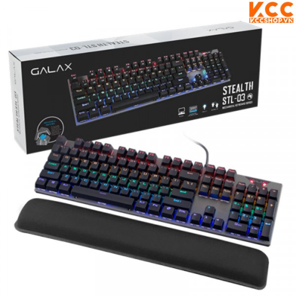 Bàn phím cơ Galax Gaming Keyboard STEALTH-03 