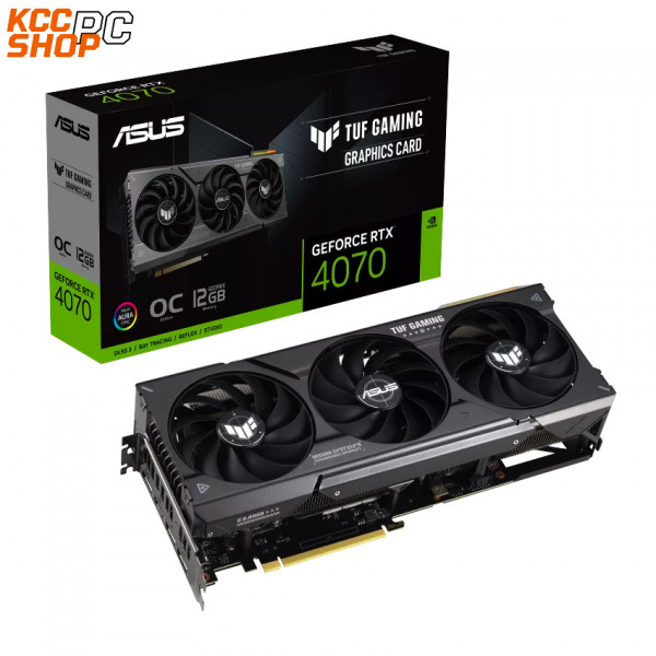 VGA ASUS TUF Gaming GeForce RTX 4070 OC Edition 12GB ( TUF-RTX4070-O12G-GAMING )