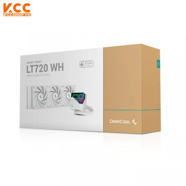 Tản nhiệt  Deepcool  LT720 High-Performance Liquid CPU Cooler White (Màu trắng) - Chính hãng