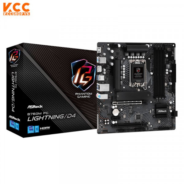 Mainboard ASRock B760M PG Lightning/D4 DDR4