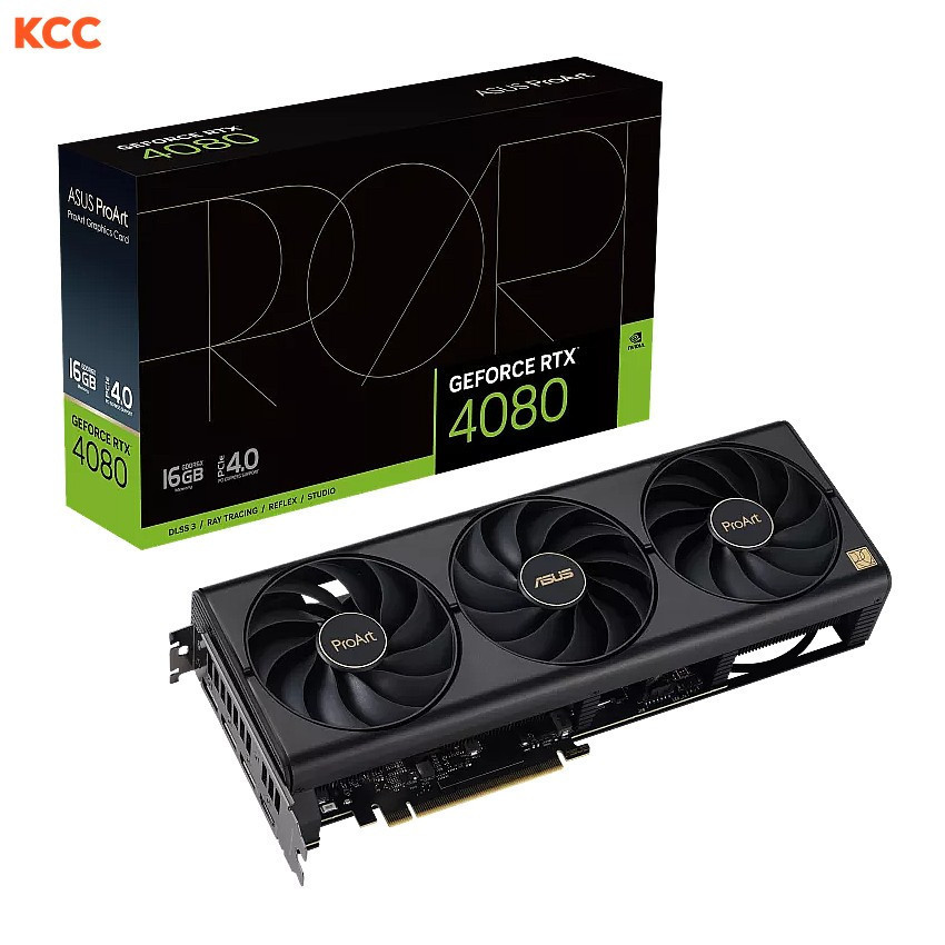 VGA ASUS ProArt GeForce RTX 4080 16GB GDDR6X