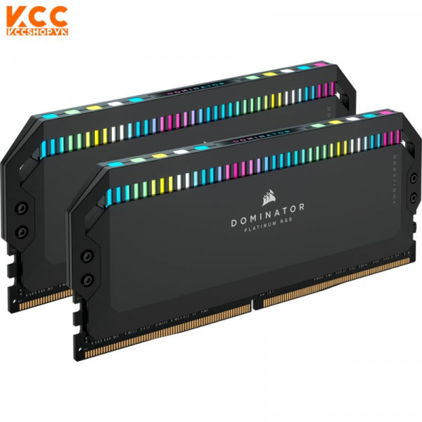Ram Corsair DOMINATOR PLATINUM RGB 64GB (2x32GB) DDR5 DRAM 6400Mhz (CMT64GX5M2B6400C32)