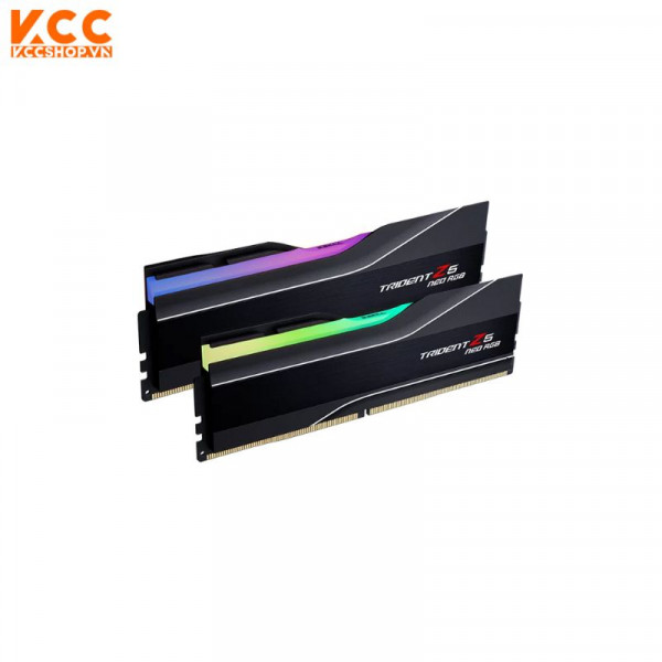 Ram Desktop Gskill Trident Z5 Neo RGB 32GB (16GBx2) DDR5 5600Mhz (F5-5600J2834F16GX2-TZ5NR)