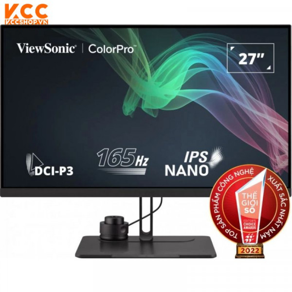Màn hình ViewSonic ColorPro VP2776 (27"/ IPS/ 2K/ 165Hz/ USBC/ Chuyên đồ hoạ)