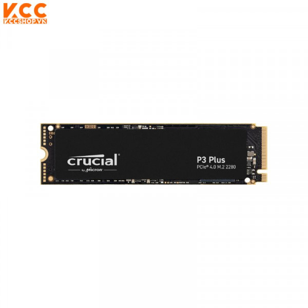 Ổ cứng SSD M2-PCIe 2TB Crucial P3 Plus NVMe 2280 (PCIe 4.0 x4)