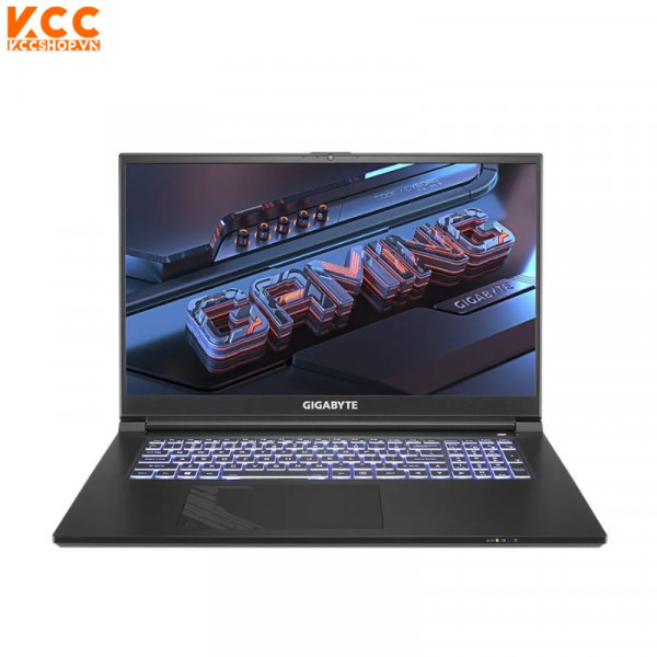 Laptop Gaming Gigabyte G7 vE (G7 KE-52VN263SH) (i5-12500H, 8GB DDR4, 512GB SSD, 17.3"" FHD IPS 144Hz, NVIDIA GeForce RTX 3060 6GB GDDR6, Win 11 Home, Black)