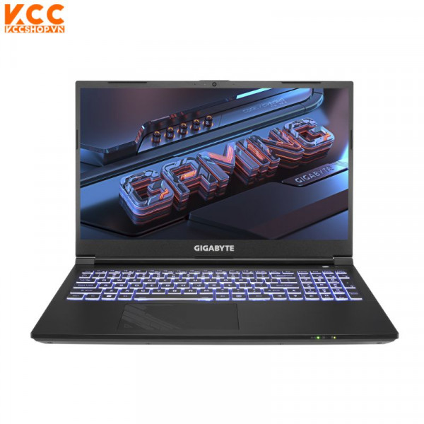 Laptop Gaming Gigabyte G5 vE (G5 GE-51VN263SH) (i5-12500H, 8GB DDR4, 512GB SSD, 15.6" FHD IPS 144Hz, NVIDIA GeForce RTX 3050 4GB GDDR6, Win 11 Home, Black)