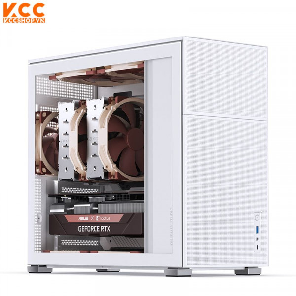 Vỏ case Jonsbo D41 MESH White (Mid Tower/Màu Trắng)