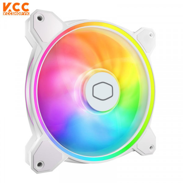 Fan Case Tản Nhiệt Cooler Master MASTERFAN MF140 HALO WHITE EDITION