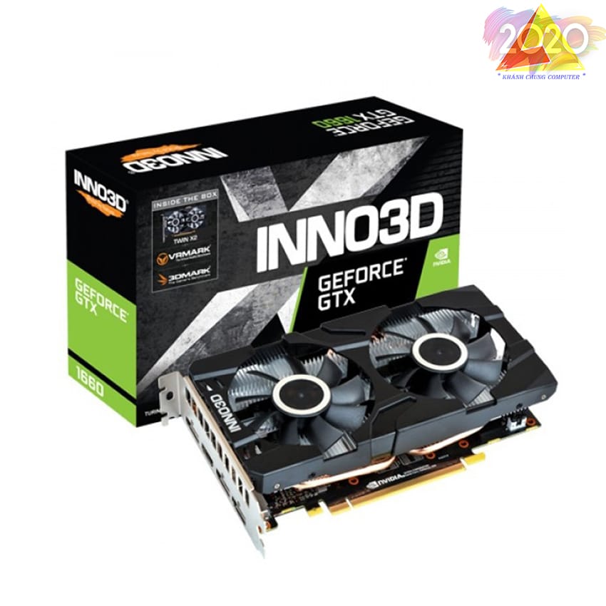 Card màn hình INNO3D GeForce GTX 1660 TWIN X2