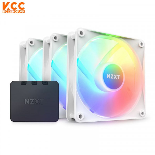 Fan Case NZXT F120 RGB Core Triple Pack - White (RF-C12TF-W1)