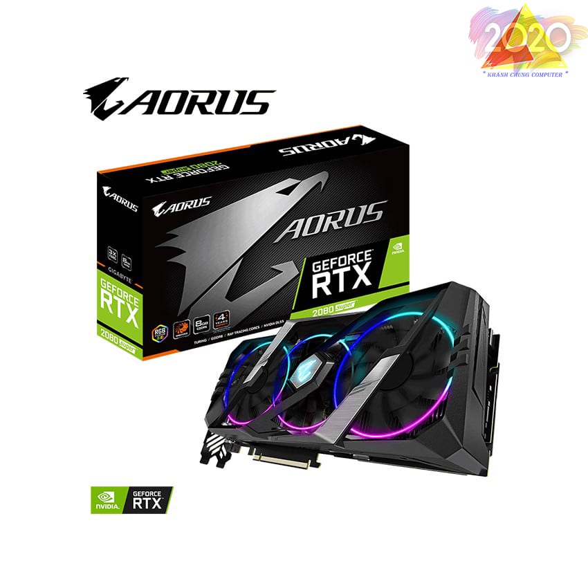 Card GIGABYTE GeForce RTX™ 2080SUPER AORUS-8GC