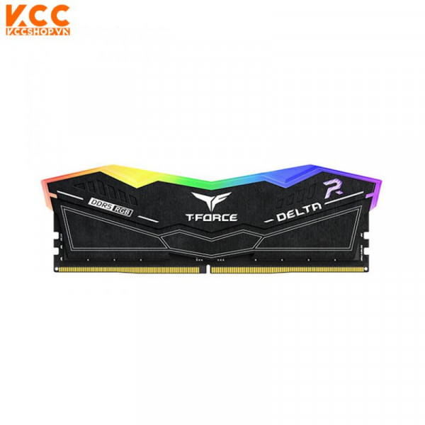 RAM DESKTOP TEAMGROUP VULCAN RGB BLACK (FF3D516G6000HC38A01) 16GB (1X16GB) DDR5 6000MHZ