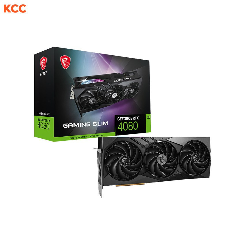VGA MSI GeForce RTX 4080 16GB GAMING SLIM