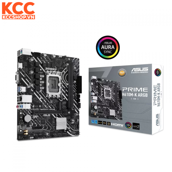 Mainboard ASUS PRIME H610M-K ARGB-CSM DDR5