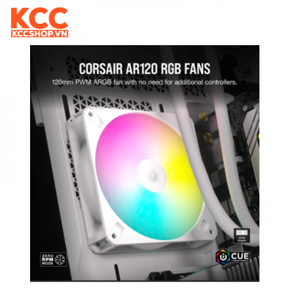 Fan case Corsair AR120 White 3 in 1 (CO-9050169-WW)