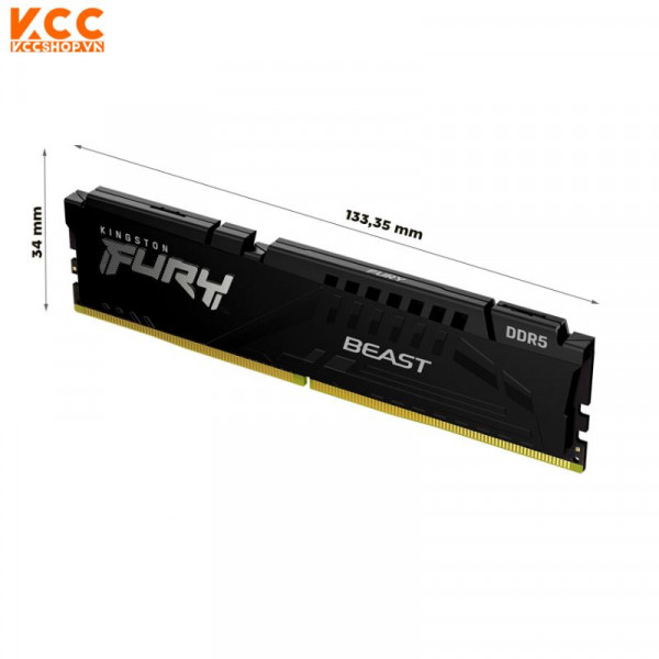 RAM Kingston 16GB DDR5 Buss 5600 Fury BEAST (KF556C40BB-16)