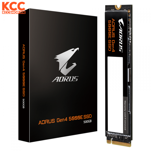 Ổ cứng SSD Gigabyte Aorus Gen 4 5000E 500GB (AG450E500G)