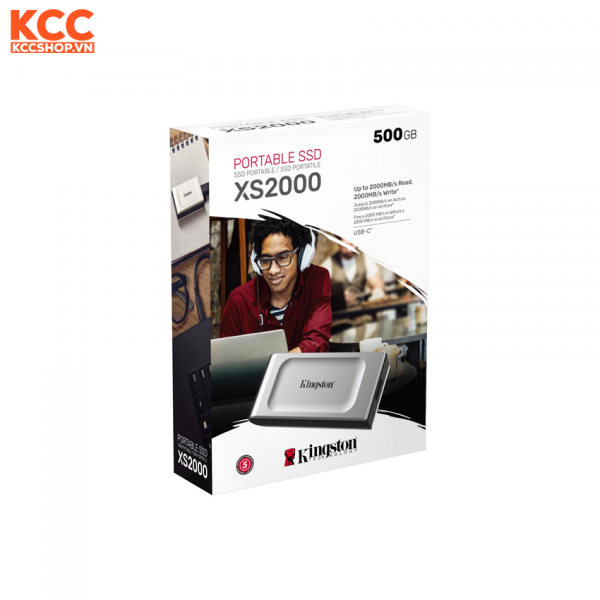 Ổ cứng di động SSD 500GB Kingston SXS2000/500G